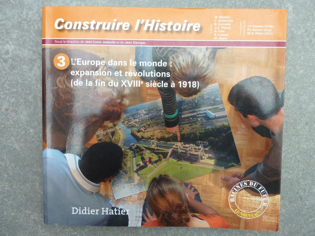 Construire l'histoire 3 Didier Hatier, Livres, Histoire, Comme neuf, Enlèvement, Secondaire