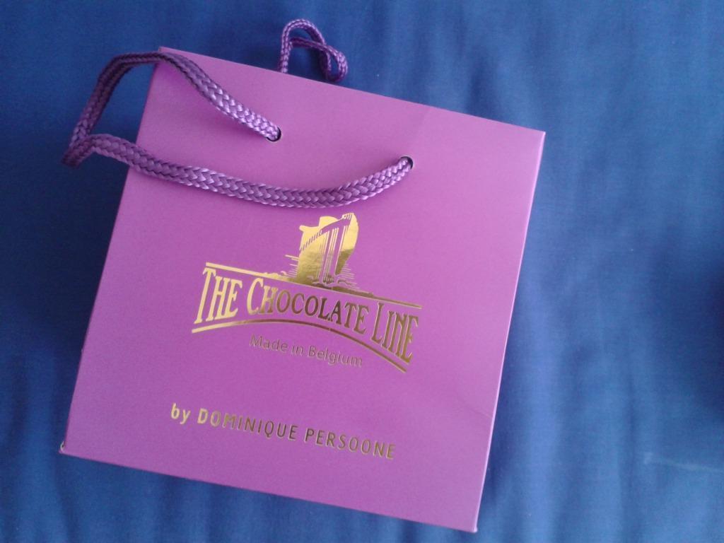 Zakje + doosjes van chocolatier Domenique Persoone, Ophalen of Verzenden, Zo goed als nieuw