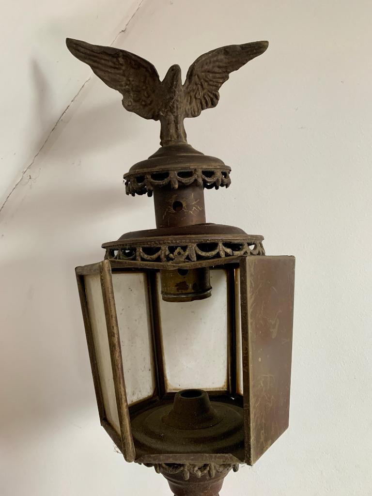 2 Empire Fiacre Lampen - origineel, Antiek en Kunst, Ophalen of Verzenden