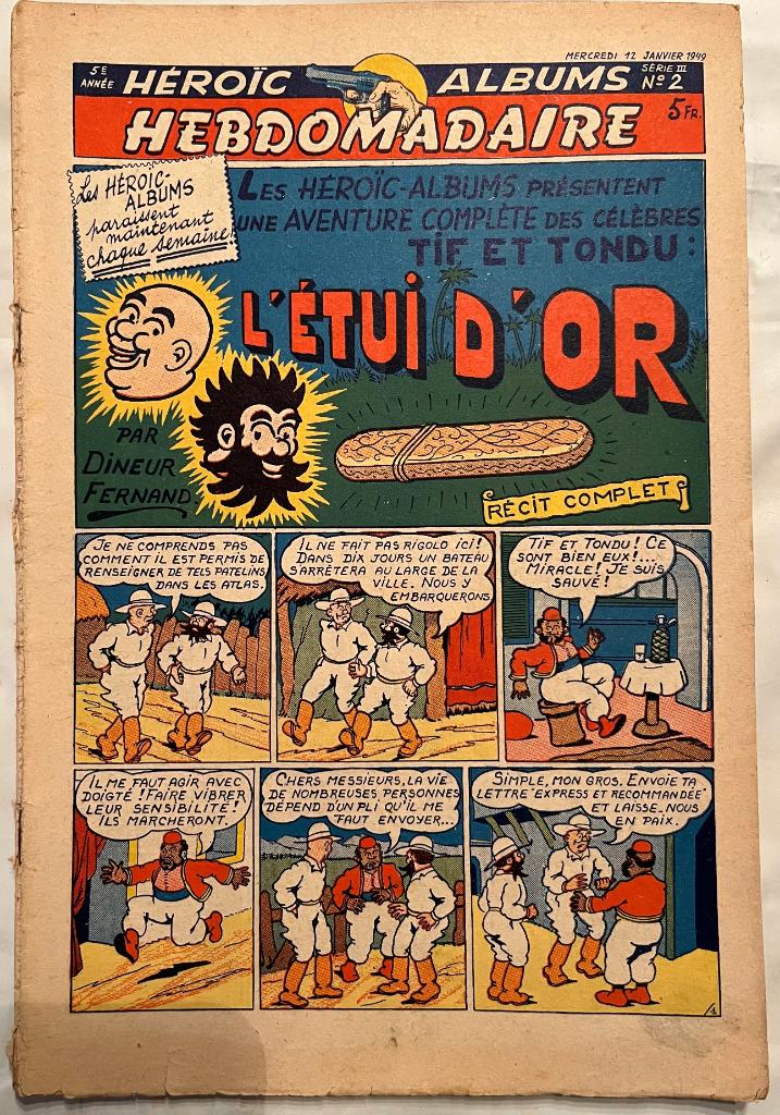Héroïc-Albums 5ème année - tous les Tif et Tondu, Livres, Enlèvement