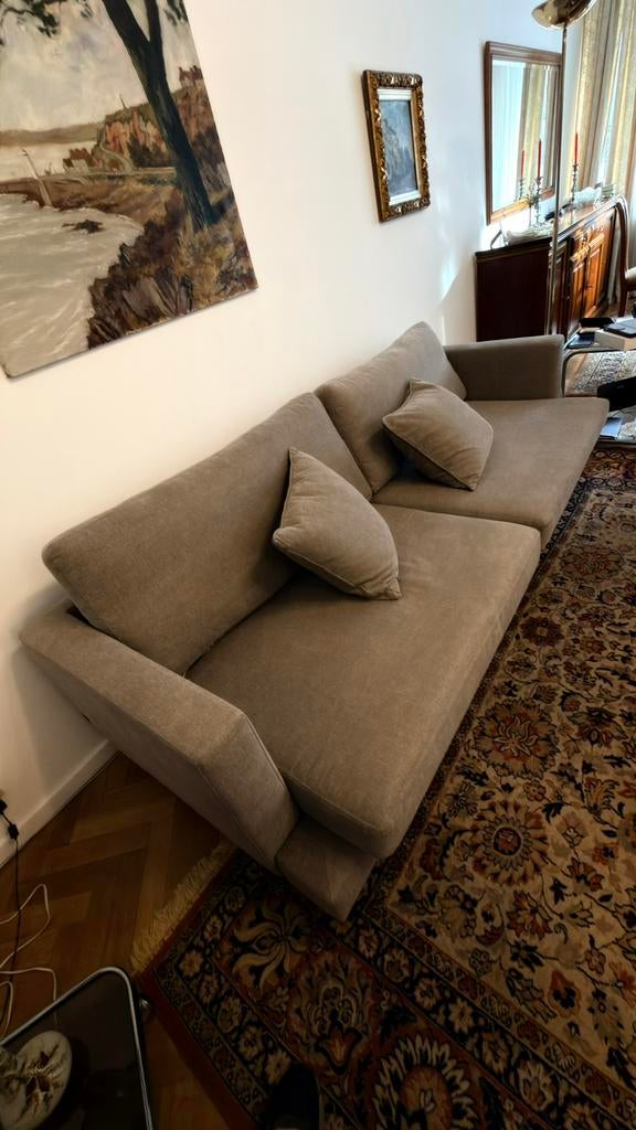 Magnifique ensemble de canapé et 2 fauteuil marque Flamant, Enlèvement, Comme neuf