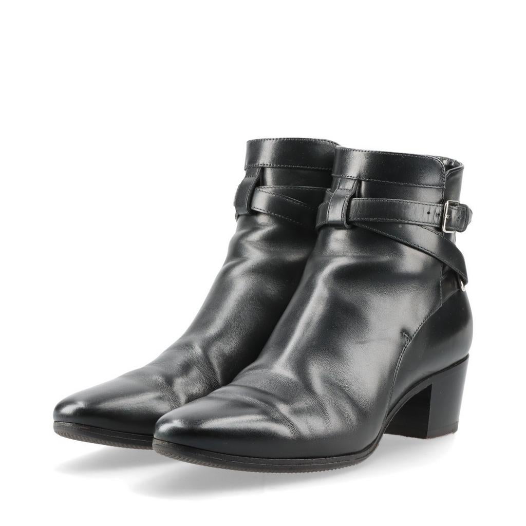 Saint Laurent 38 laarzen, Kleding | Dames, Verzenden, Zwart, Lage of Enkellaarzen, Gedragen