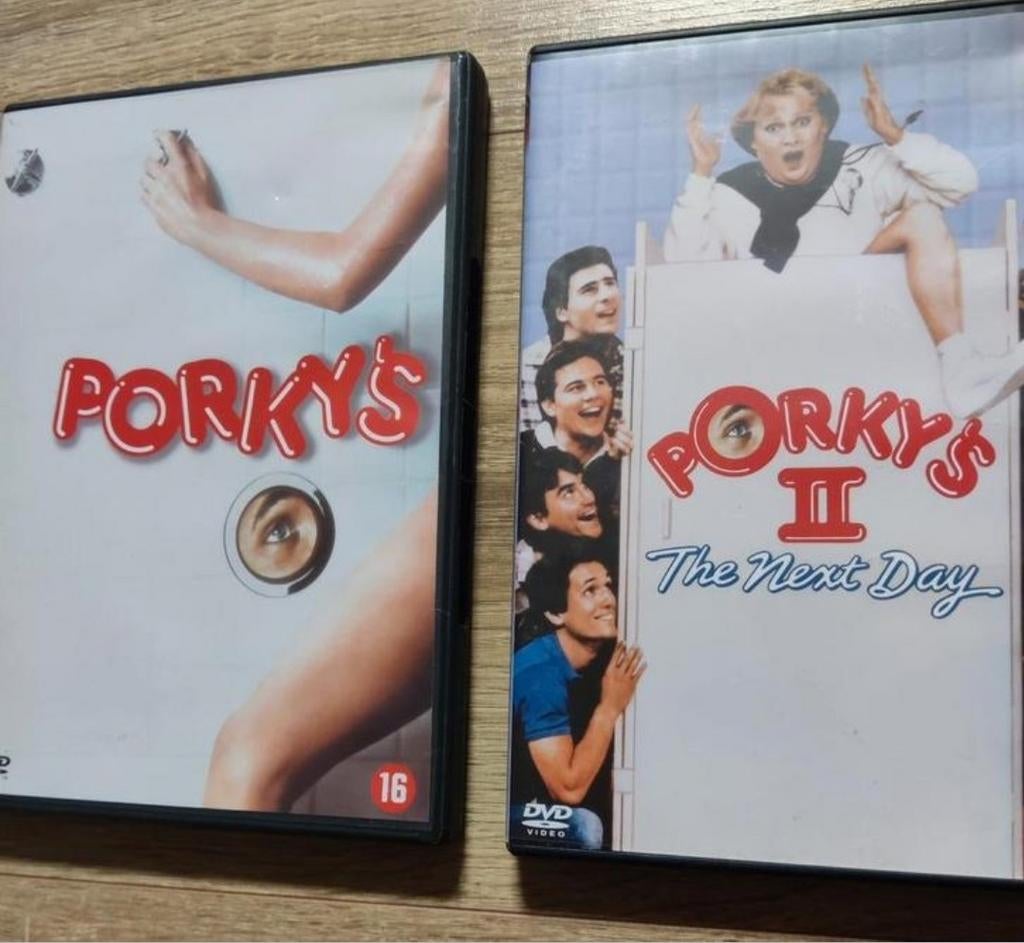 Porky's 1 & 2 (1983) Zeer Zeldzaam! DVD, Cd's en Dvd's, Ophalen of Verzenden, Zo goed als nieuw