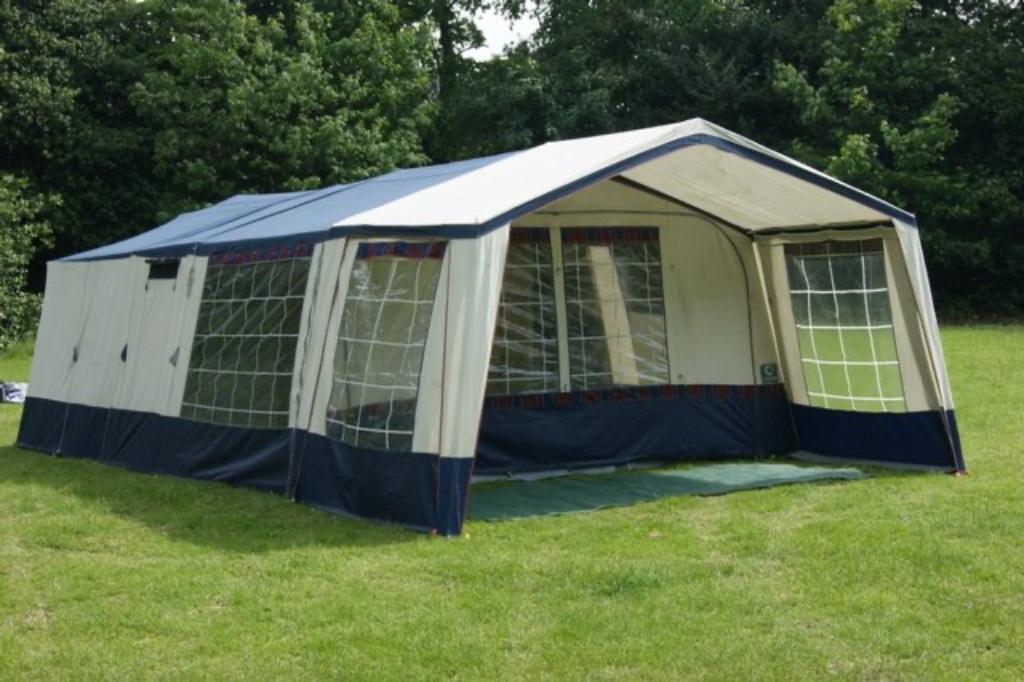 Vouwtent Conway Canterbury DI 1992, Enlèvement, Utilisé