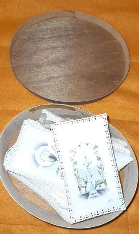 Anciennes cartes ''souvenir de communion'', Enlèvement ou Envoi