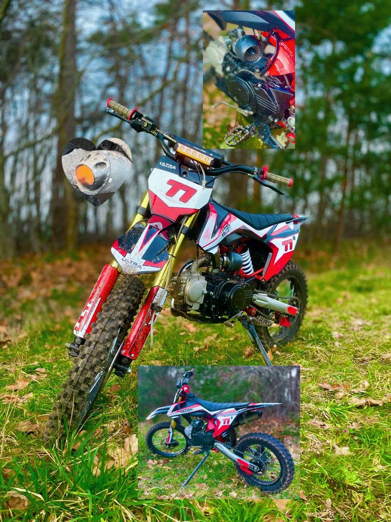 Ultra Pitbike 125cc, Autres marques, 4 vitesses, 125 cm³, Comme neuf