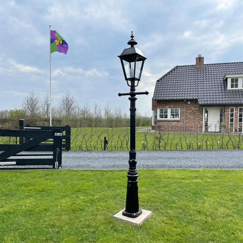 Buitenlantaarn Hoog Schipluiden - 245 cm, Ophalen of Verzenden
