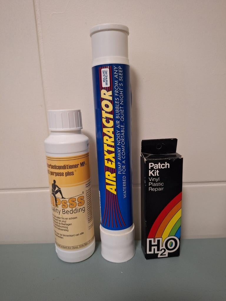 Waterbedconditioner, ontluchtingspomp en plakkitset, Huis en Inrichting, Ophalen of Verzenden, Nieuw