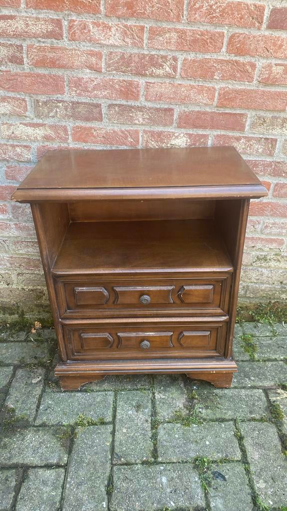 Houten telefoonkastje met 2 schuifjes, Enlèvement