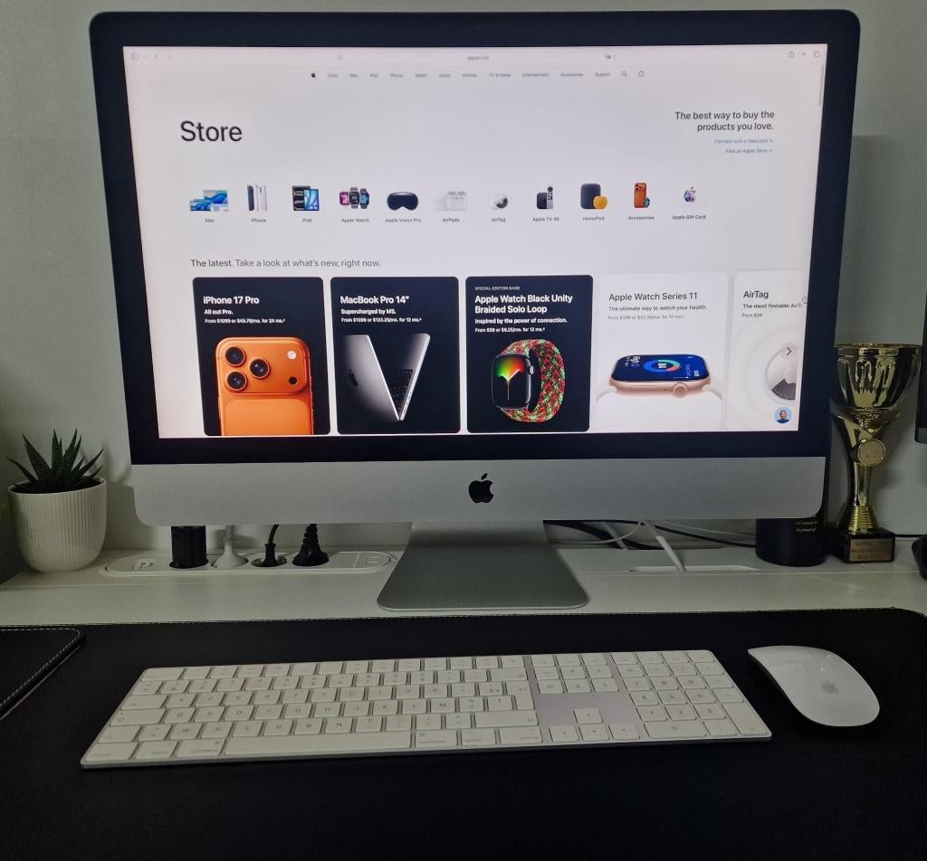 iMac 27 pouces Retina 5K, Informatique & Logiciels, 32 GB, HDD, IMac, Comme neuf
