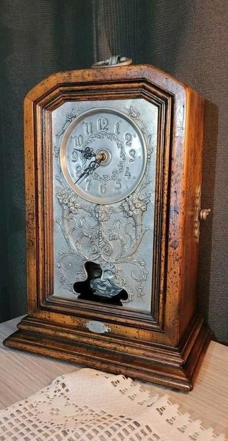 STAANDE KLOK TAFELMODEL, Antiek en Kunst, Ophalen