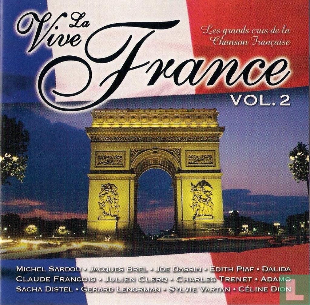 2CD ‘Vive La France VOL.2 (2004) van diverse uitvoerders, Cd's en Dvd's, Ophalen, Zo goed als nieuw