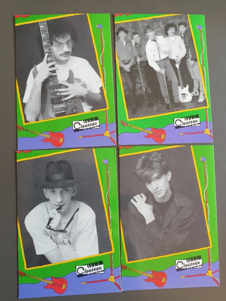 4 postkaarten beginperiode clouseau, Verzamelen, Ophalen of Verzenden, Nieuw, Foto of Kaart