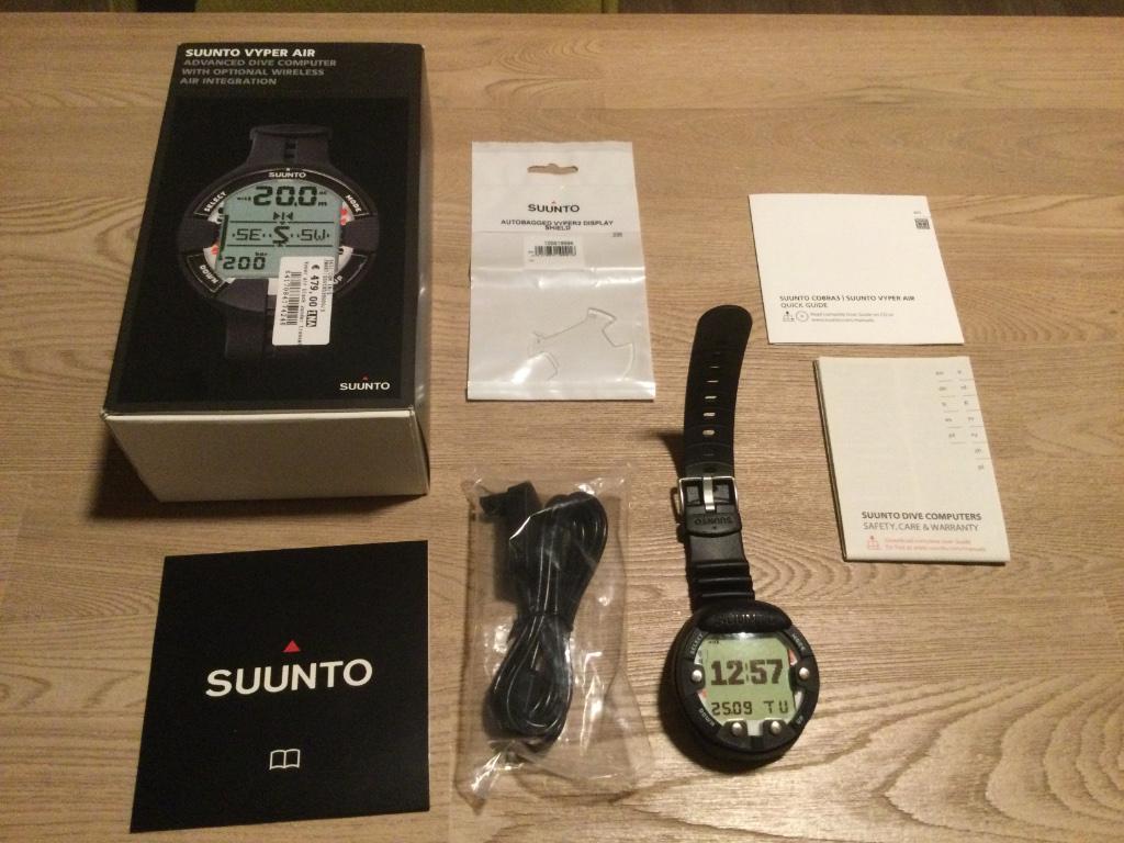 Suunto Vyper Air Duikcomputer - Ecocheques, Enlèvement ou Envoi, Utilisé, Ordinateur de plongée
