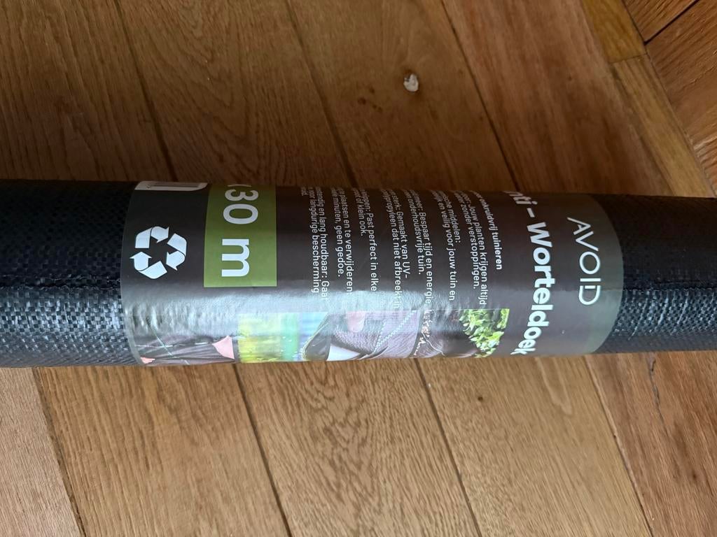 AVOID Anti Worteldoek 2x30m Grondzeil tegen Onkruid 110 g/m², Tuin en Terras, Overige Tuin en Terras, Nieuw, Ophalen