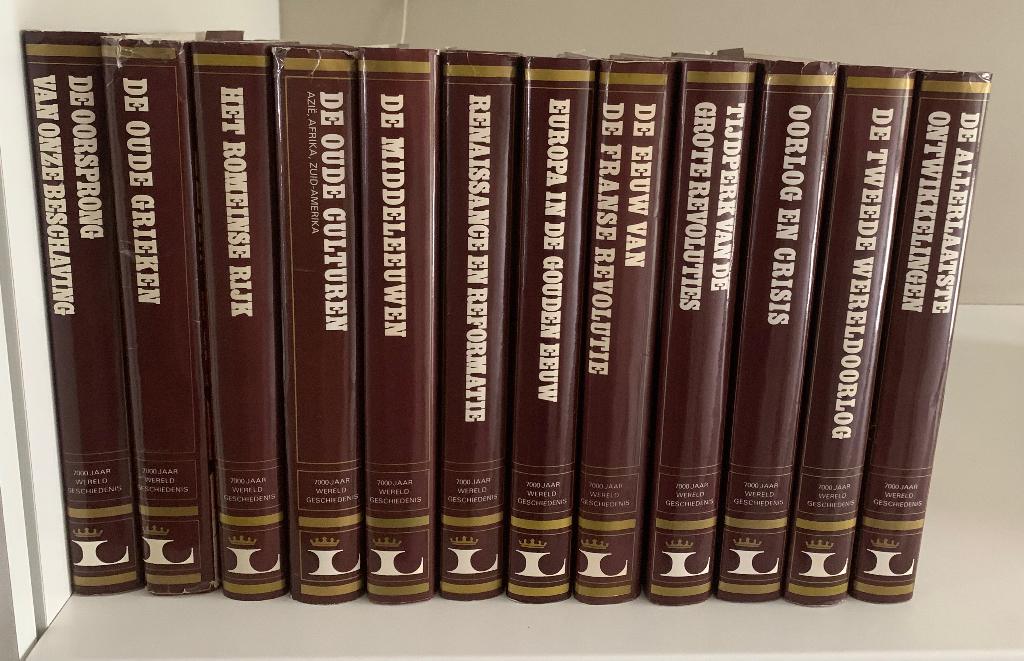 7000 jaar wereldgeschiedenis, 12-delig, Boeken, Ophalen of Verzenden, Zo goed als nieuw, Europa