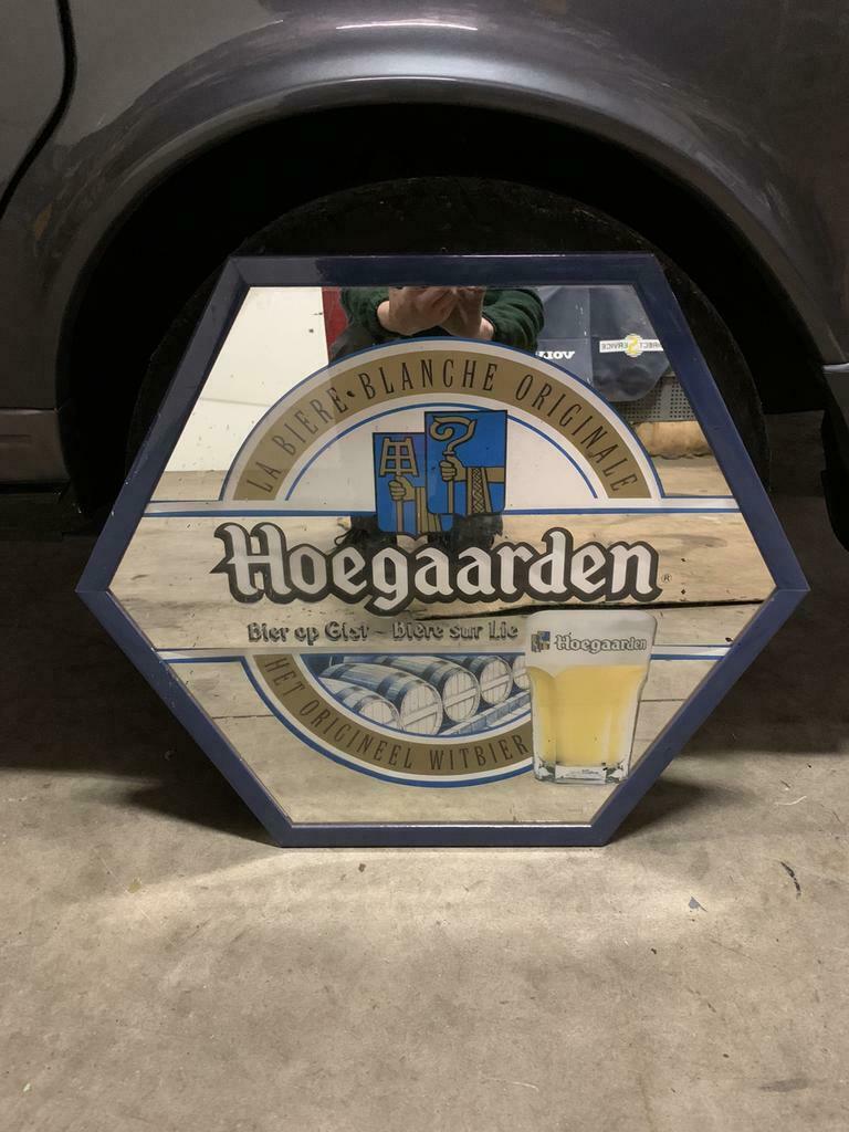 Hoegaarden spiegel, Ophalen of Verzenden, Zo goed als nieuw
