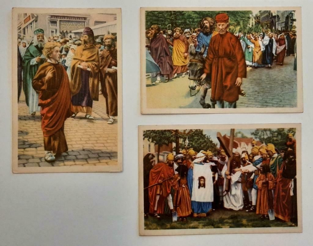 14 chromos Belgische folklore cote d' or 1940 ( 1€ per stuk), Ophalen of Verzenden