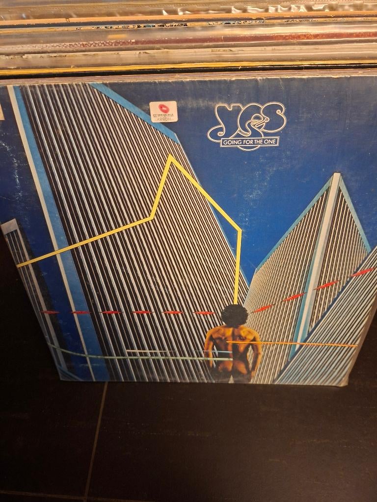 lp - yes - going for the one - 2lp - bak 1, Ophalen of Verzenden, Gebruikt, 12 inch, Progressive