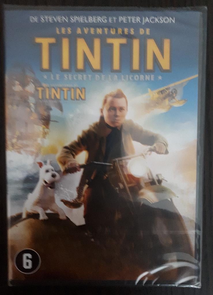 DVD Les aventures de Tintin le secret de la licorne, Collections, Personnages de BD, Neuf, Autres types, Tintin, Enlèvement