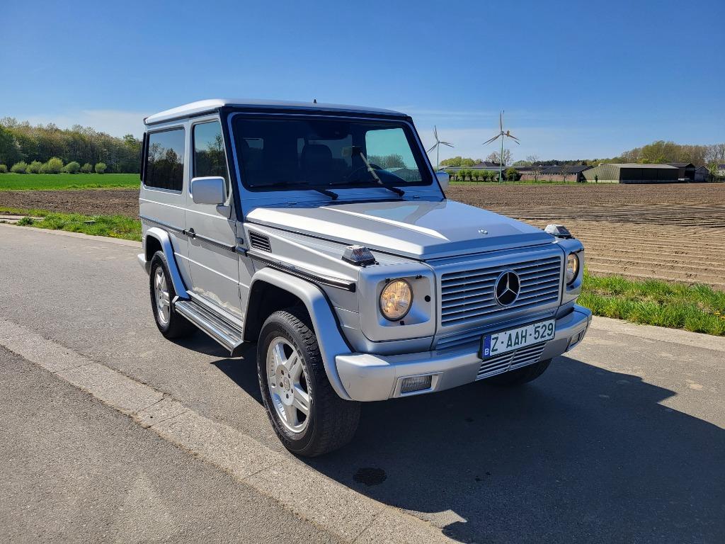 Mercedes G 270CDI 3 portes, Autos, Mercedes-Benz, Cuir, Argent ou Gris, Achat, Entreprise