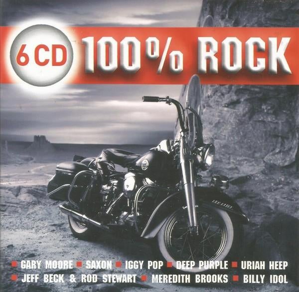 100% Rock - Various (6 CD), Cd's en Dvd's, Cd's | Verzamelalbums, Ophalen of Verzenden, Zo goed als nieuw, Pop
