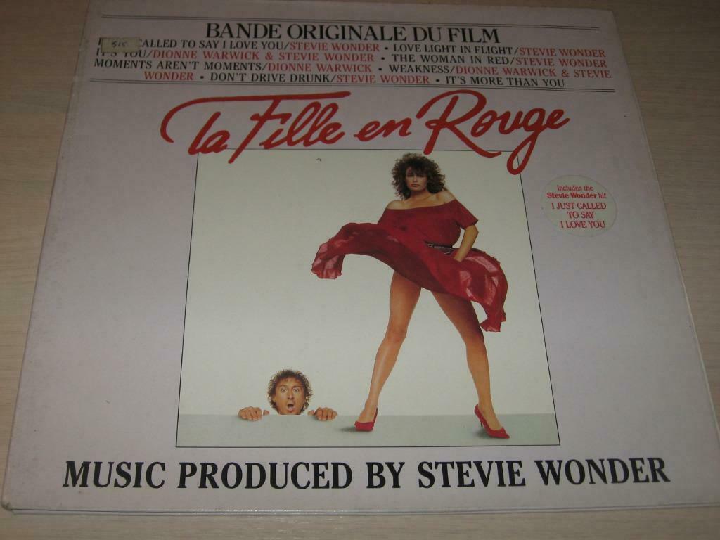 Disque vinyl 33 tours la fille en rouge (Bande Originale Du, Ophalen of Verzenden