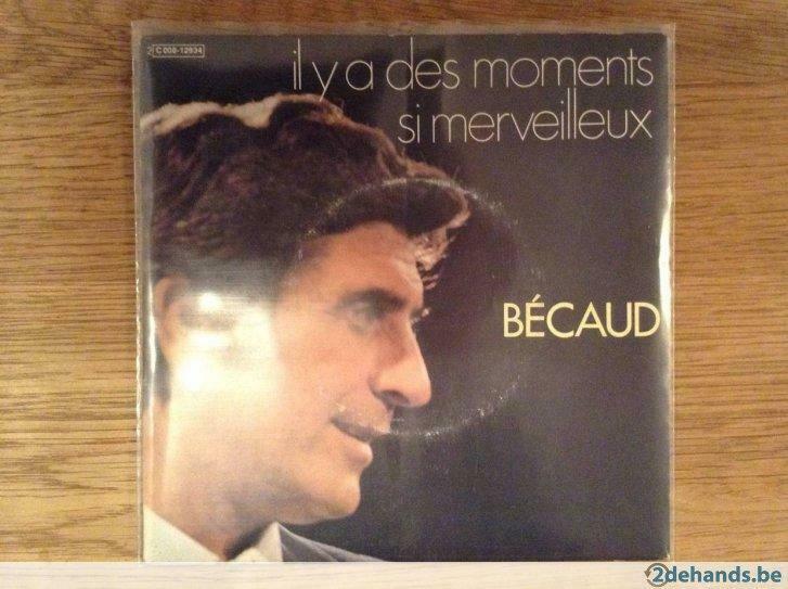 single gilbert becaud, CD & DVD, Vinyles | Autres Vinyles