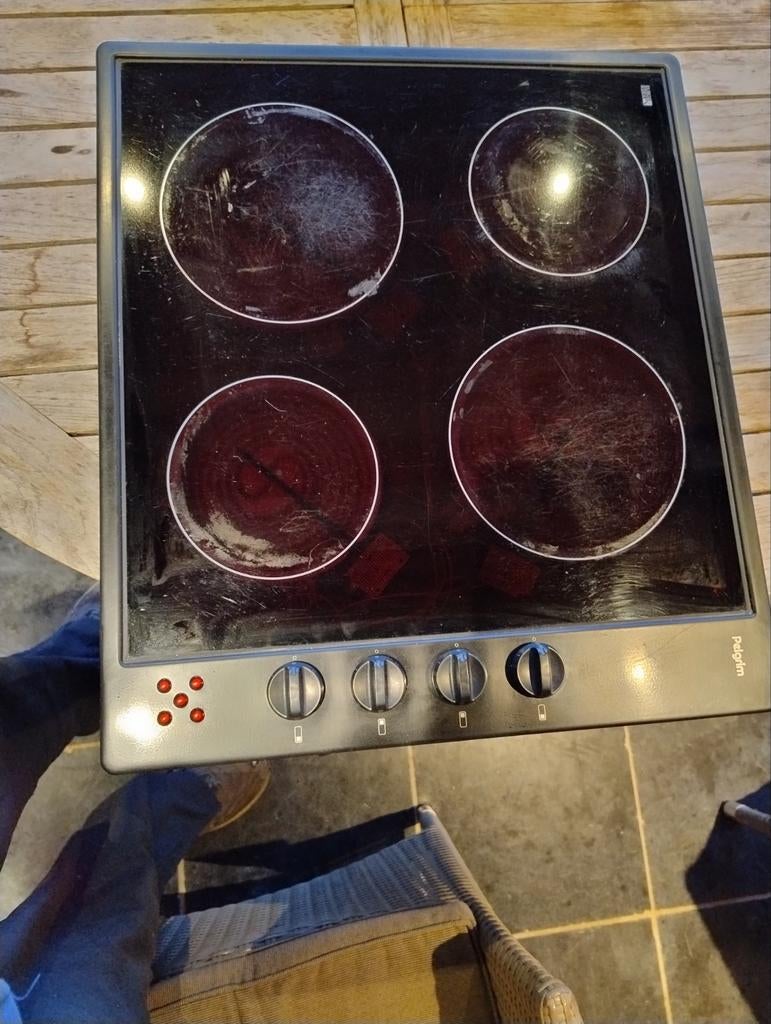Keramische inbouw kookplaat, Ophalen, Gebruikt, Keramisch, 4 kookzones