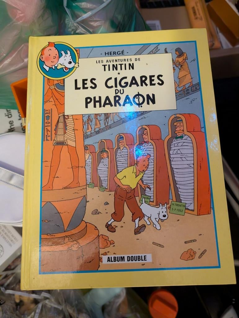 Plusieurs Tintin double album, Livres, Enlèvement, Utilisé