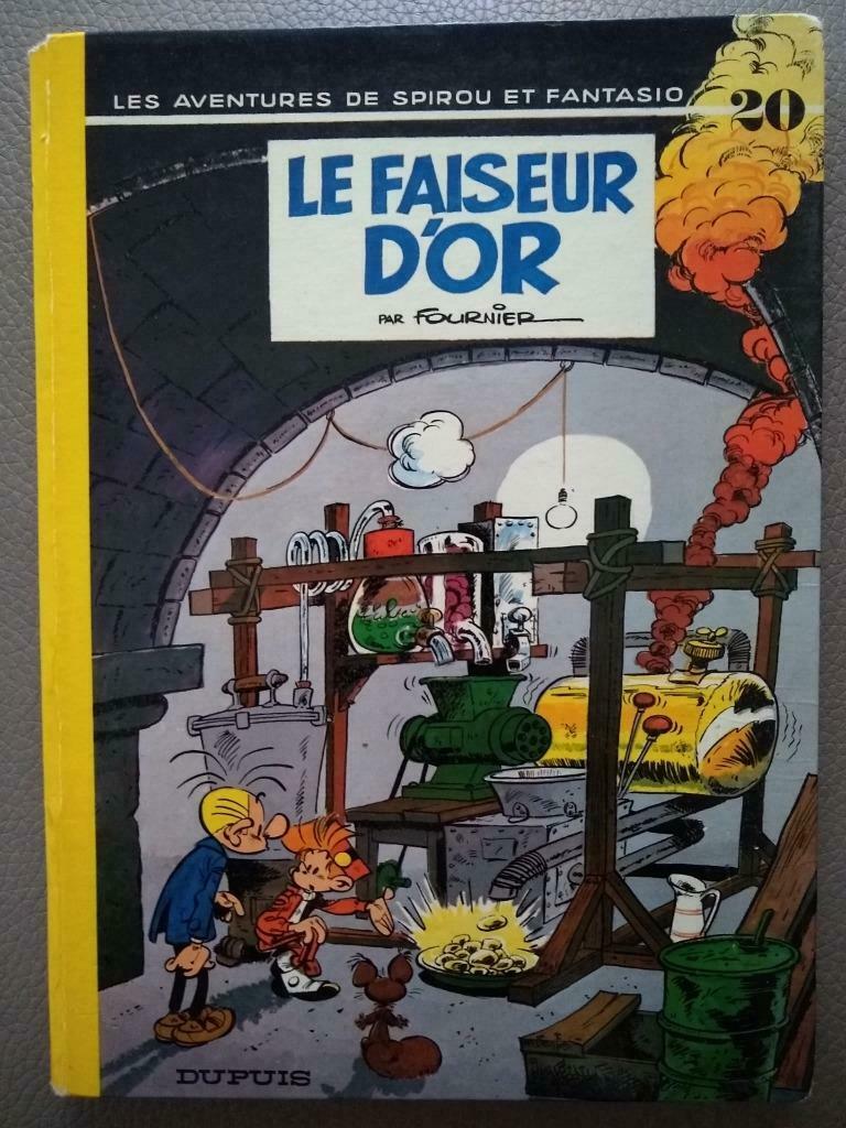 Spirou et Fantasio - Le faiseur d'or - (EO 1970), Boeken, Stripverhalen, Gelezen, Eén stripboek, Ophalen of Verzenden