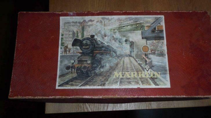 marklin vintage boite  carton 3148, Courant alternatif, Enlèvement, Utilisé, Set de Trains