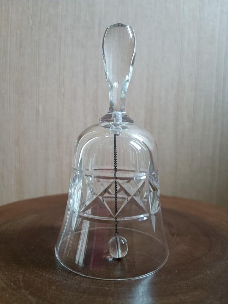 Cloche en cristal taillé VINTAGE 7cm diamètre, 14cm de haut, Enlèvement