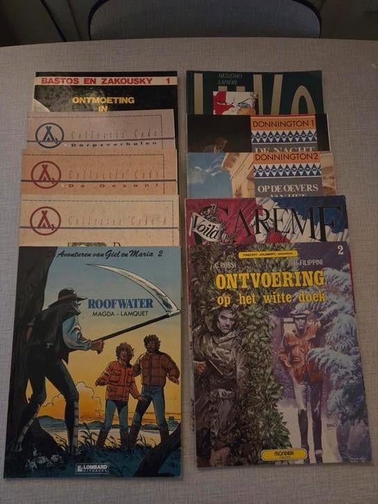 10 x 1ste druk, Boeken, Stripverhalen, Ophalen of Verzenden, Zo goed als nieuw