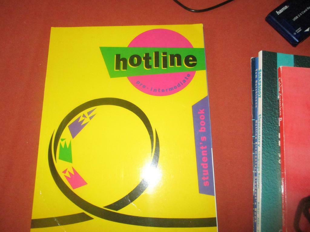 ENGLISH HOTLINE PRE-INTERMEDIATE STUDENT'S BOOK., Enlèvement ou Envoi, Comme neuf, Secondaire, Anglais