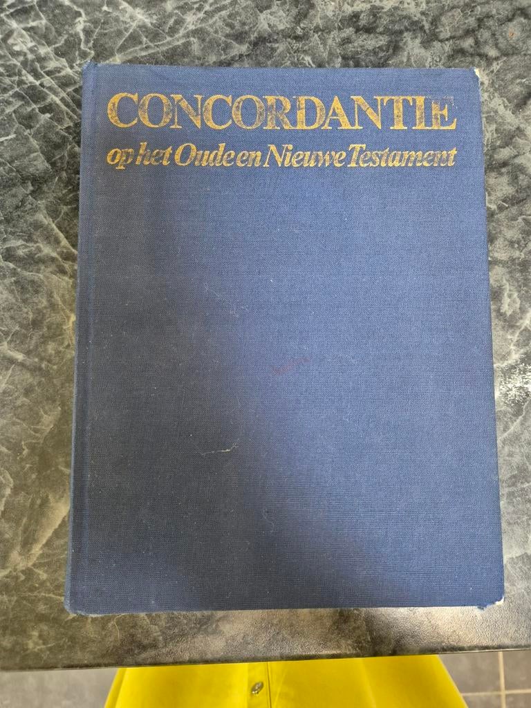 Concordantie, Ophalen of Verzenden, Gelezen
