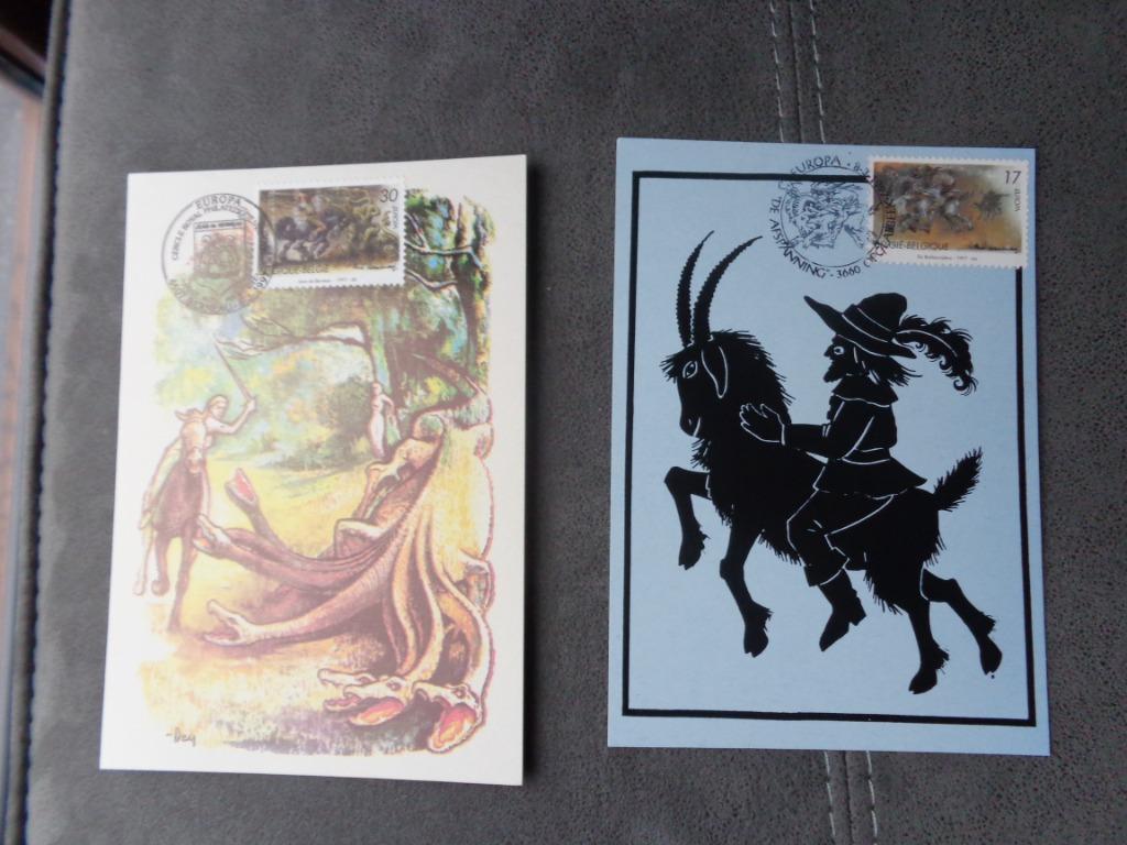 Maximaal 2 kaarten van René Hausman 1997 (postzegels 2693 en, Ophalen