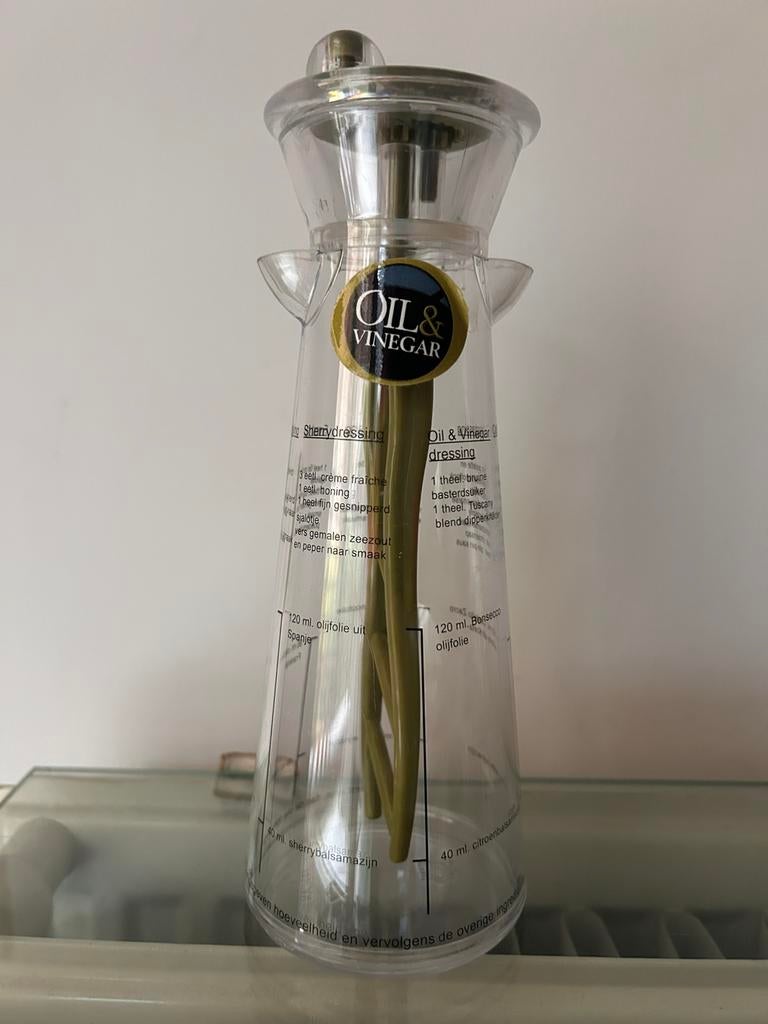 Mengkan om zelf oliën te maken Oil&Vinegar H22cm NIEUW, Huis en Inrichting, Ophalen, Nieuw, Groen