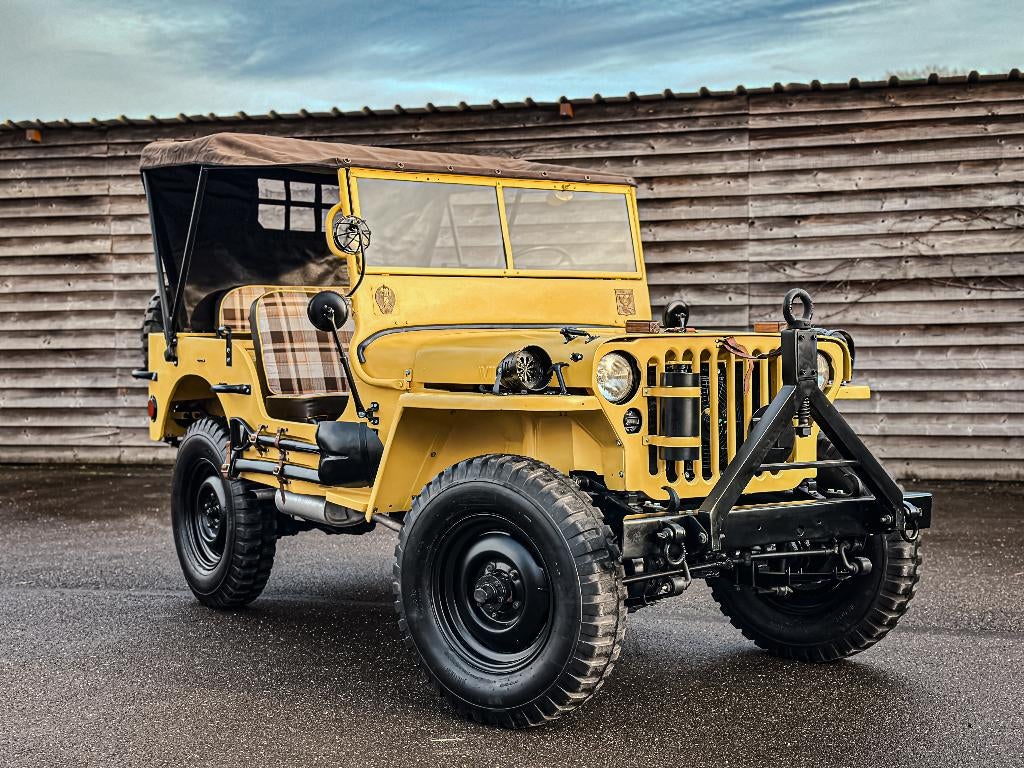 Jeep Willys CJ3A, 4 zetels, Stof, Bedrijf, Handgeschakeld