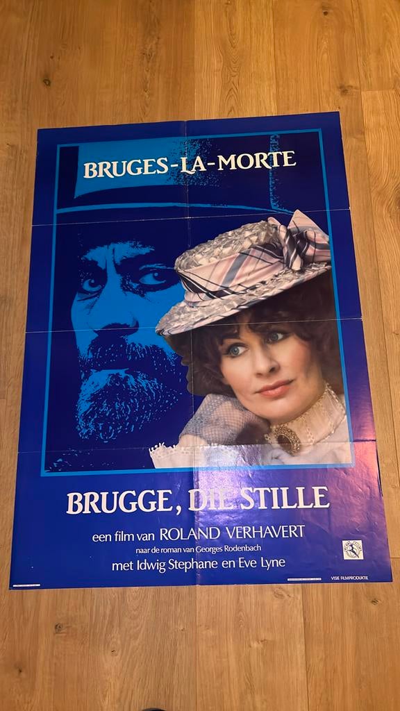 Filmaffiche Brugge die stille 1981, Verzamelen, Posters, Ophalen of Verzenden, Gebruikt