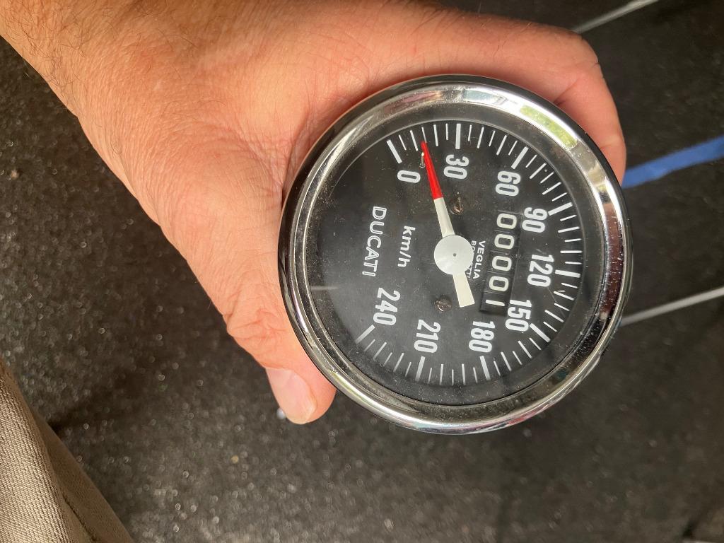 Nieuwe originele Veglia snelheidsmeter Ducati 750GT S 900SS, Enlèvement ou Envoi, Neuf