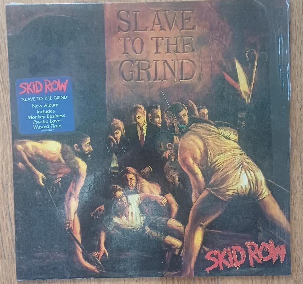 Vinyle Skid Row Slave to the grind. Ed 1991. Atlantic