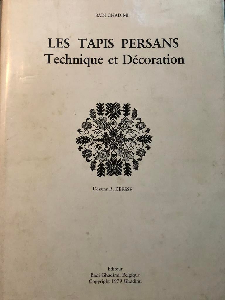 Les tapis persans technique et décoration, Antiquités & Art, Antiquités | Livres & Manuscrits, Enlèvement ou Envoi
