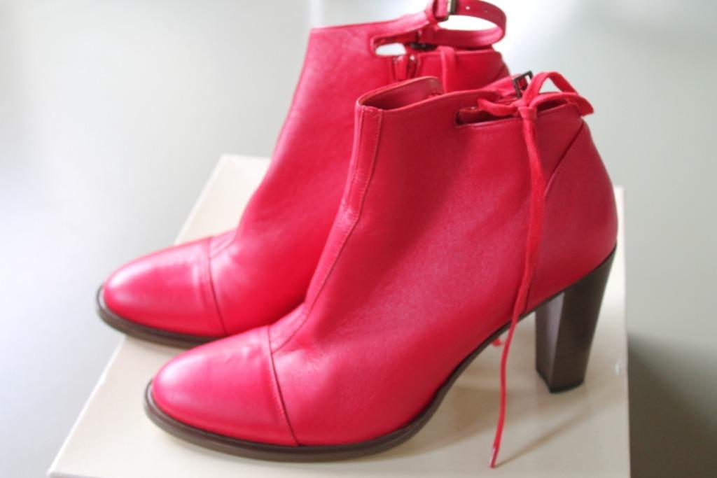 Ongedragen rode laarsjes AF Vandevorst mt 39,5, Kleding | Dames, A.F. Vandevorst, Verzenden, Lage of Enkellaarzen, Nieuw