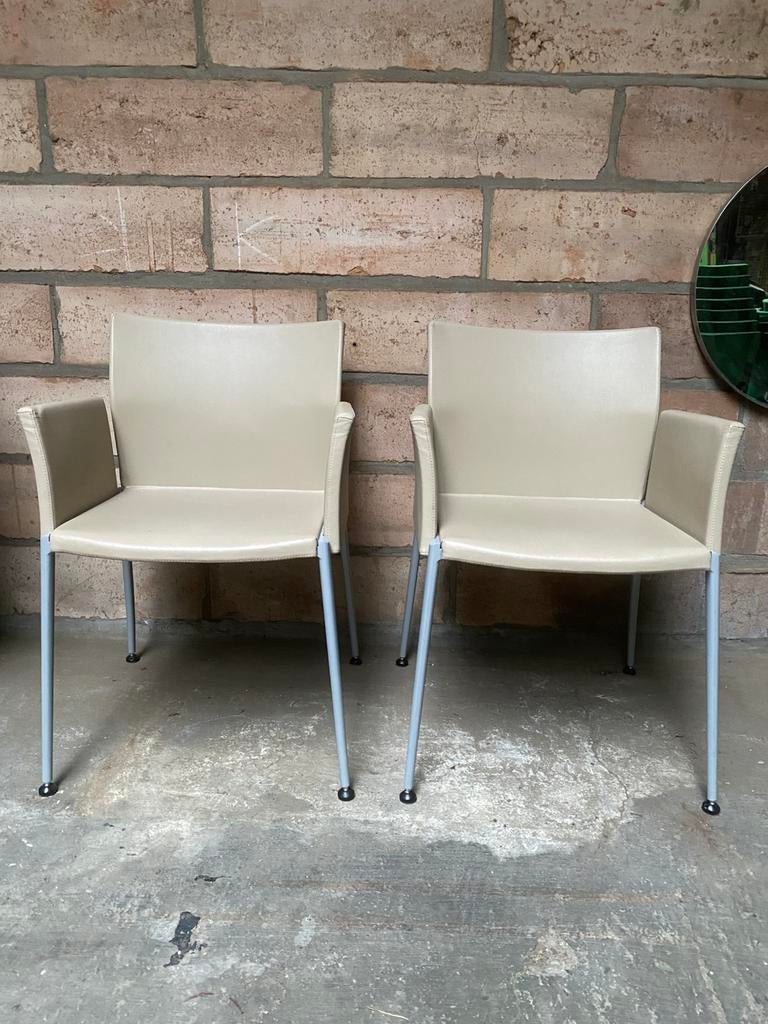 Stoelen, Ophalen, Zo goed als nieuw, Beige, Bureaustoel