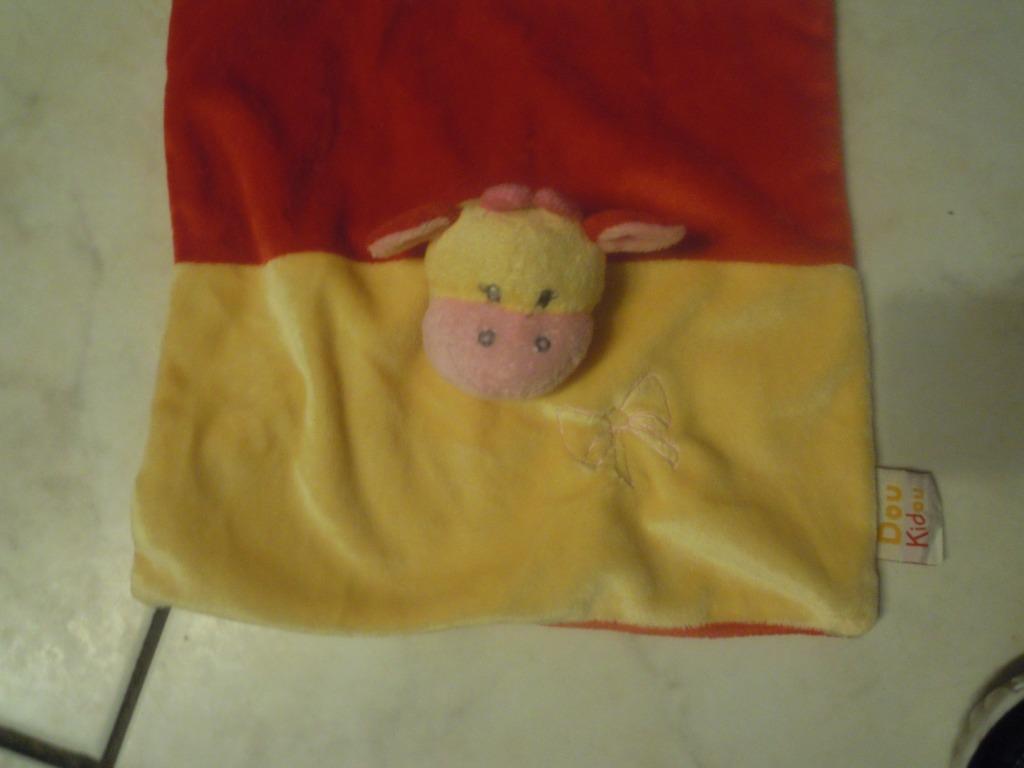 knuffeldoekje doukidou koe, Ophalen of Verzenden, Nieuw, Koe