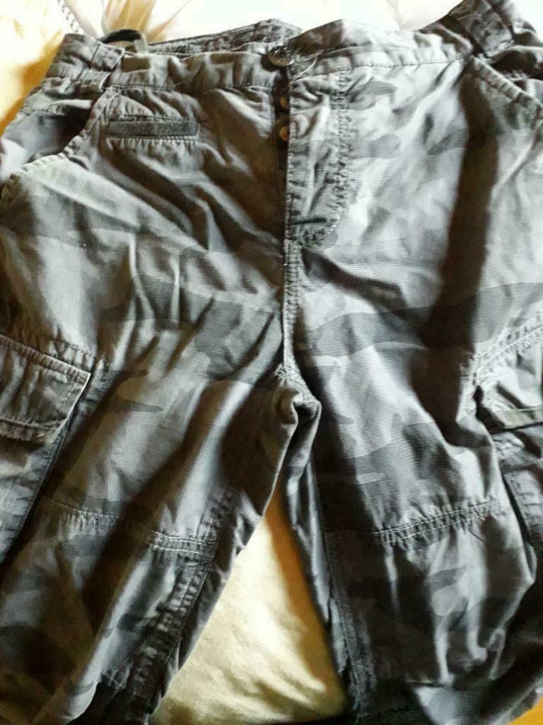 Lange grijze short (gevlekt, Vêtements | Hommes, Gris, Coolcat, Porté, Enlèvement