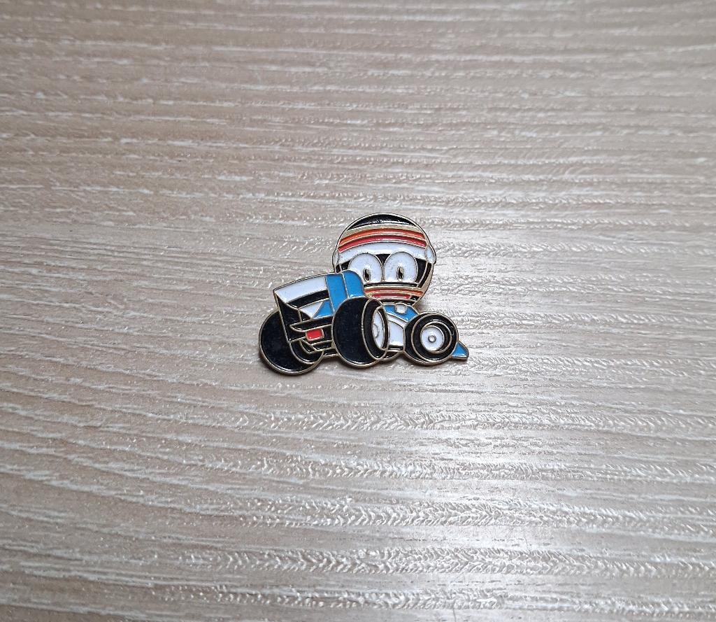 PIN - F1 - FORMULE 1 - RACING CAR, Ophalen of Verzenden, Gebruikt, Sport, Speldje of Pin