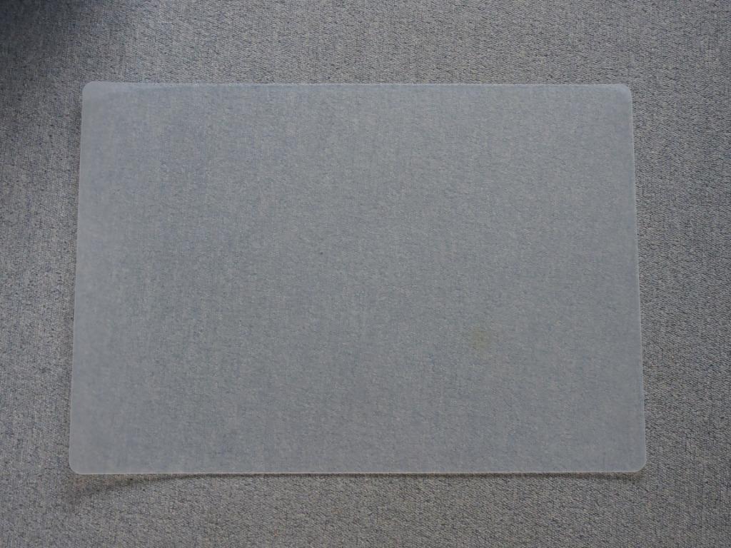 Protection pour sol - plaque transparente en plastique, Enlèvement ou Envoi, Utilisé
