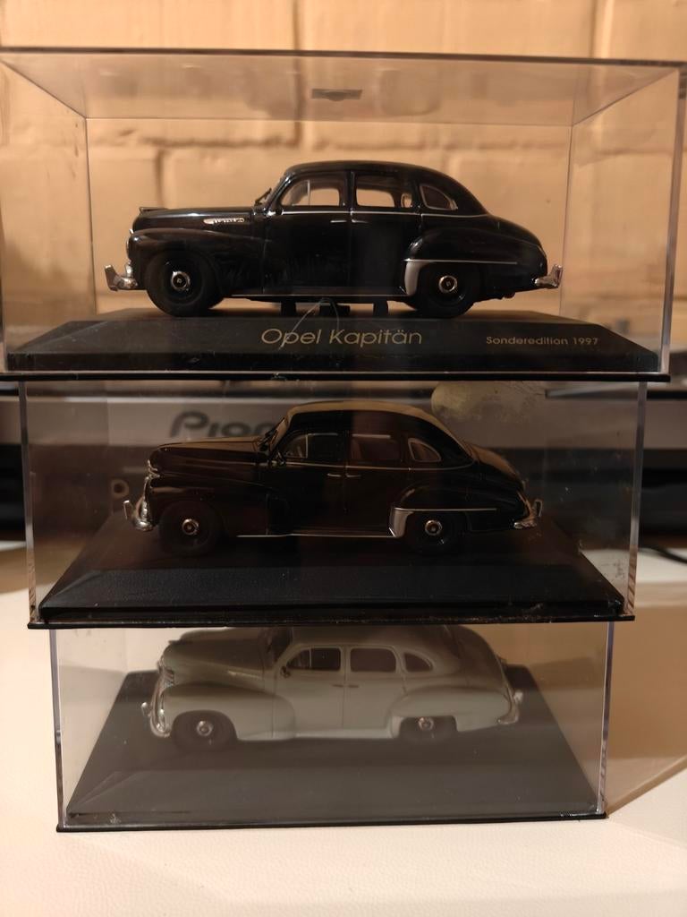 Minichamps Opel Kapitän Opel Kapitein 1/43, Hobby en Vrije tijd, Ophalen of Verzenden, Zo goed als nieuw, MiniChamps